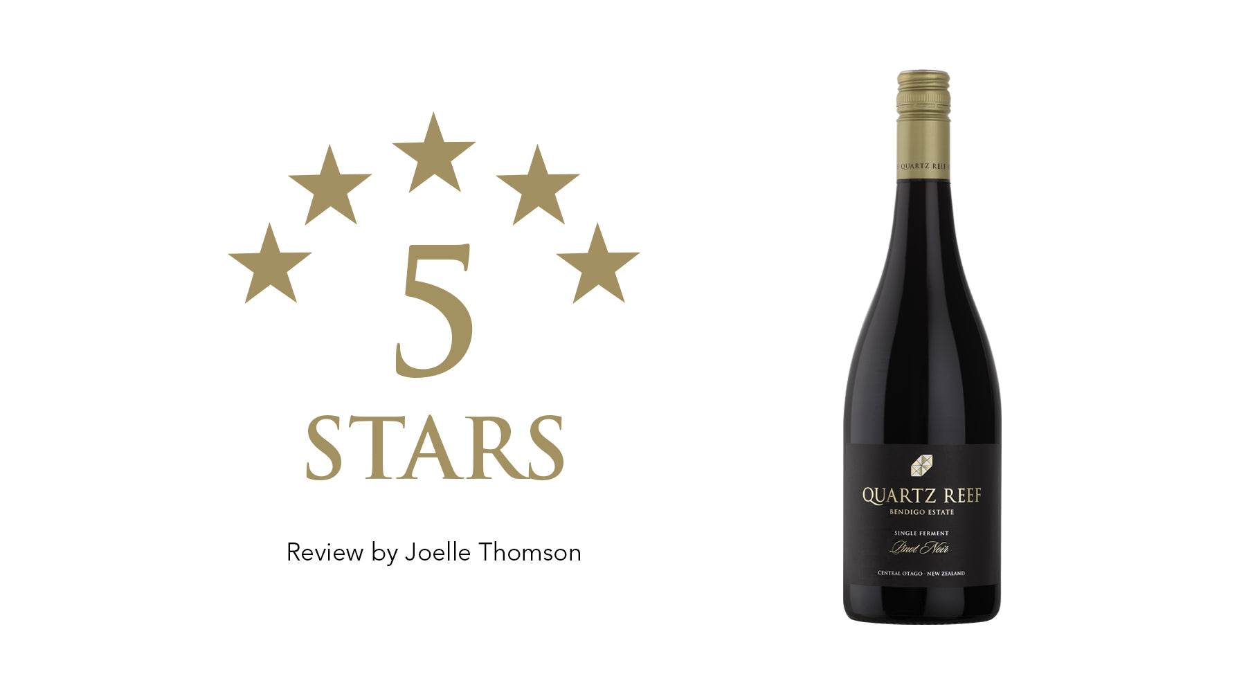 Awarded 5 Stars: 2017 Bendigo Estate Single Ferment Pinot Noir