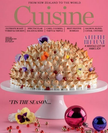 5 stars from Cuisine Magazine for our Vintage Blanc de Blancs 2017