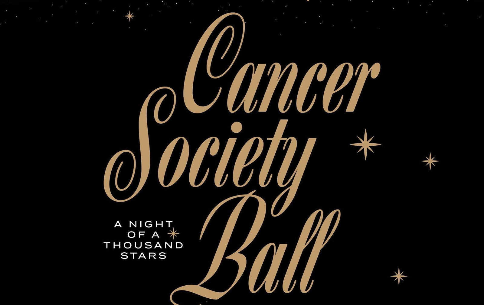 Supporting the Society Cancer Ball in Dunedin