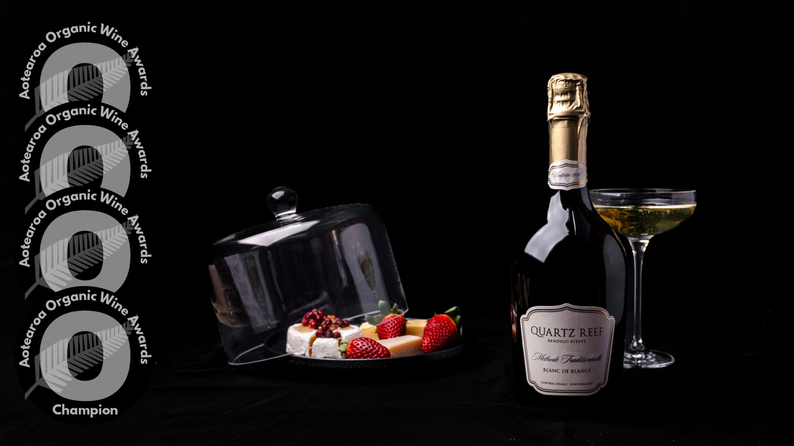 Champion Sparkling at the 2025 Organic Wine Awards in New Zealand