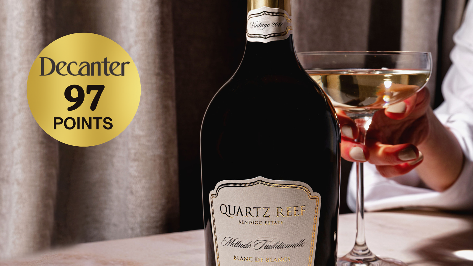 "Decanter" about our Vintage 2017 Blanc de Blancs