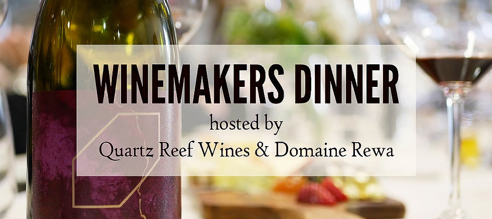 Winemakers Dinner at Wakatipu Grill - Wednesday 6th October 2021
