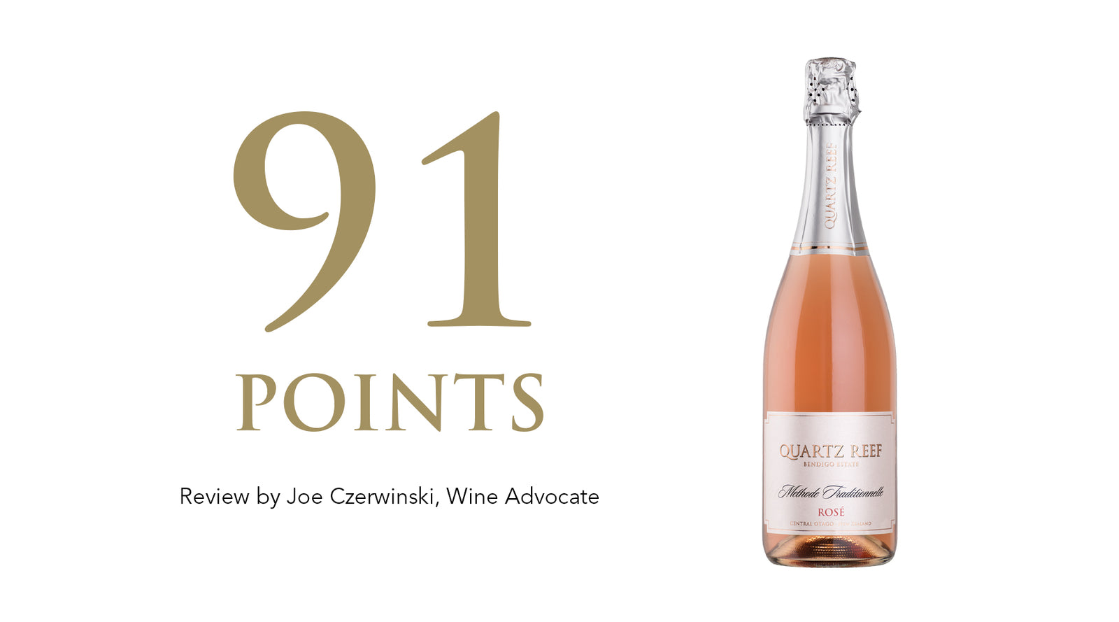 Methode Traditionnelle Rosé NV - Awarded 91 Points