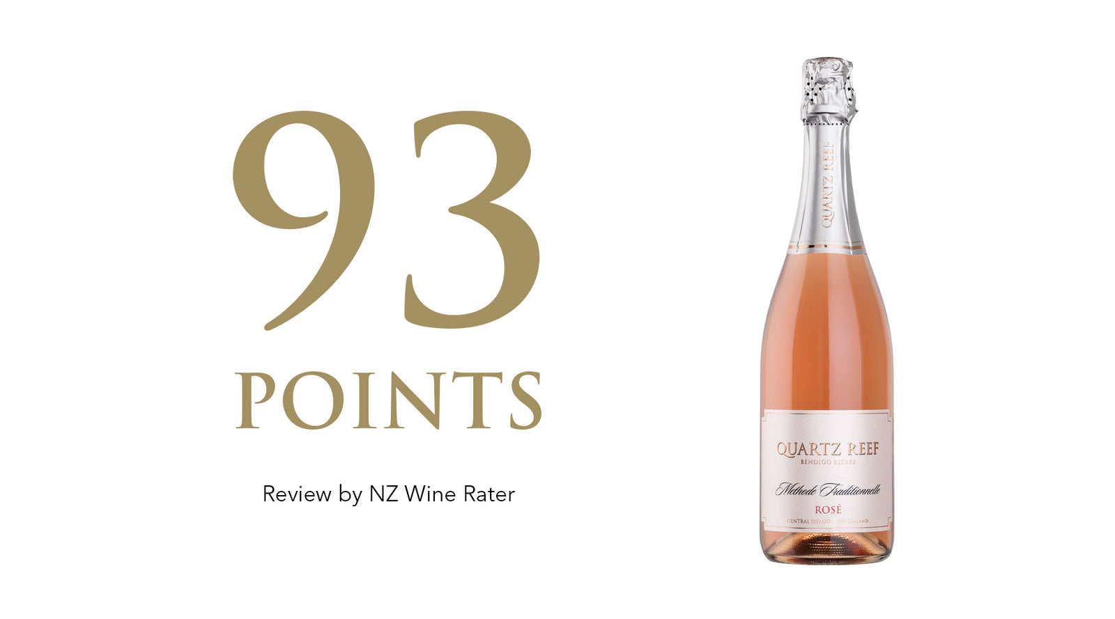 Méthode Traditionnelle Rosé NV - Awarded 93 Points
