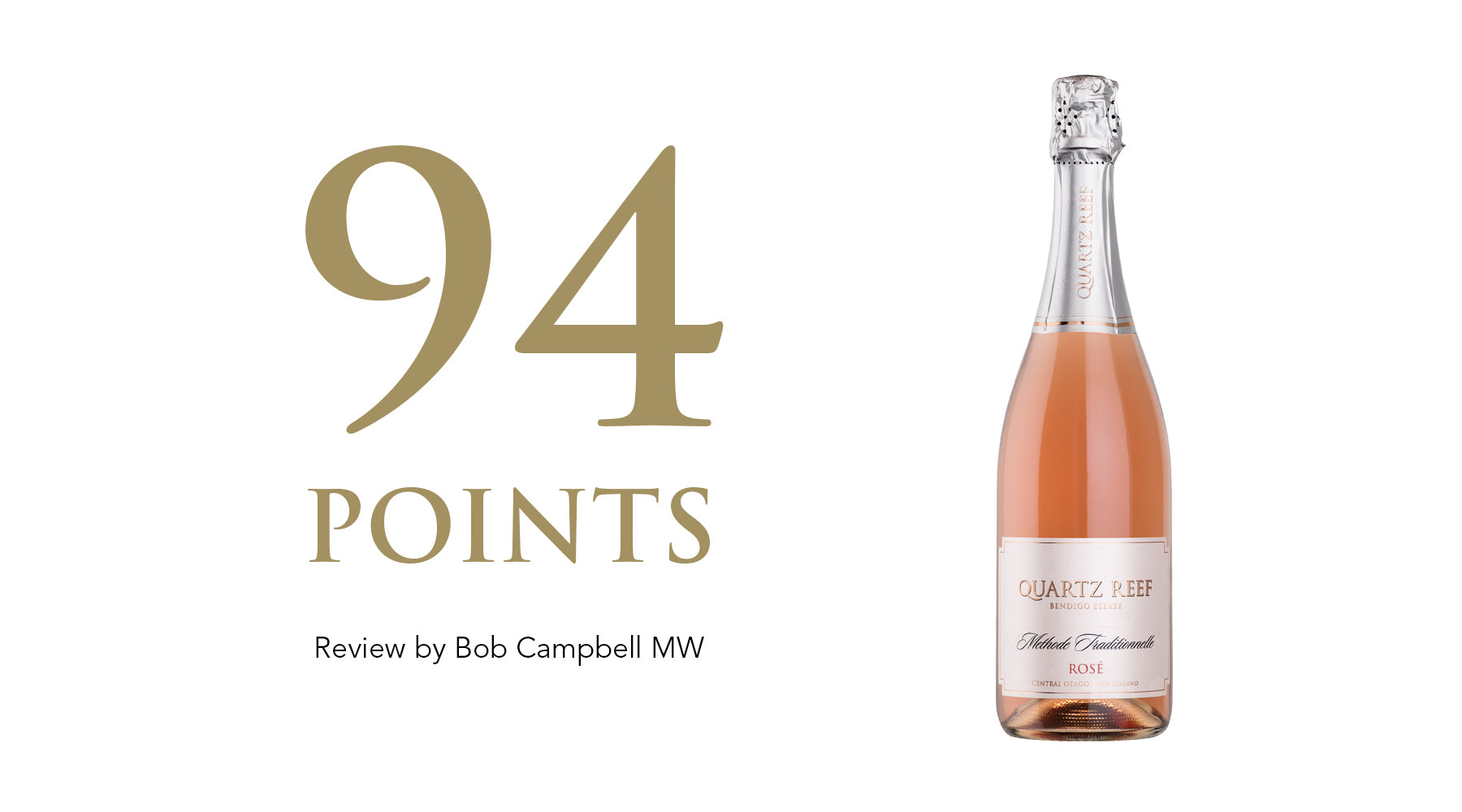 Méthode Traditionnelle Rosé NV - Awarded 94 Points
