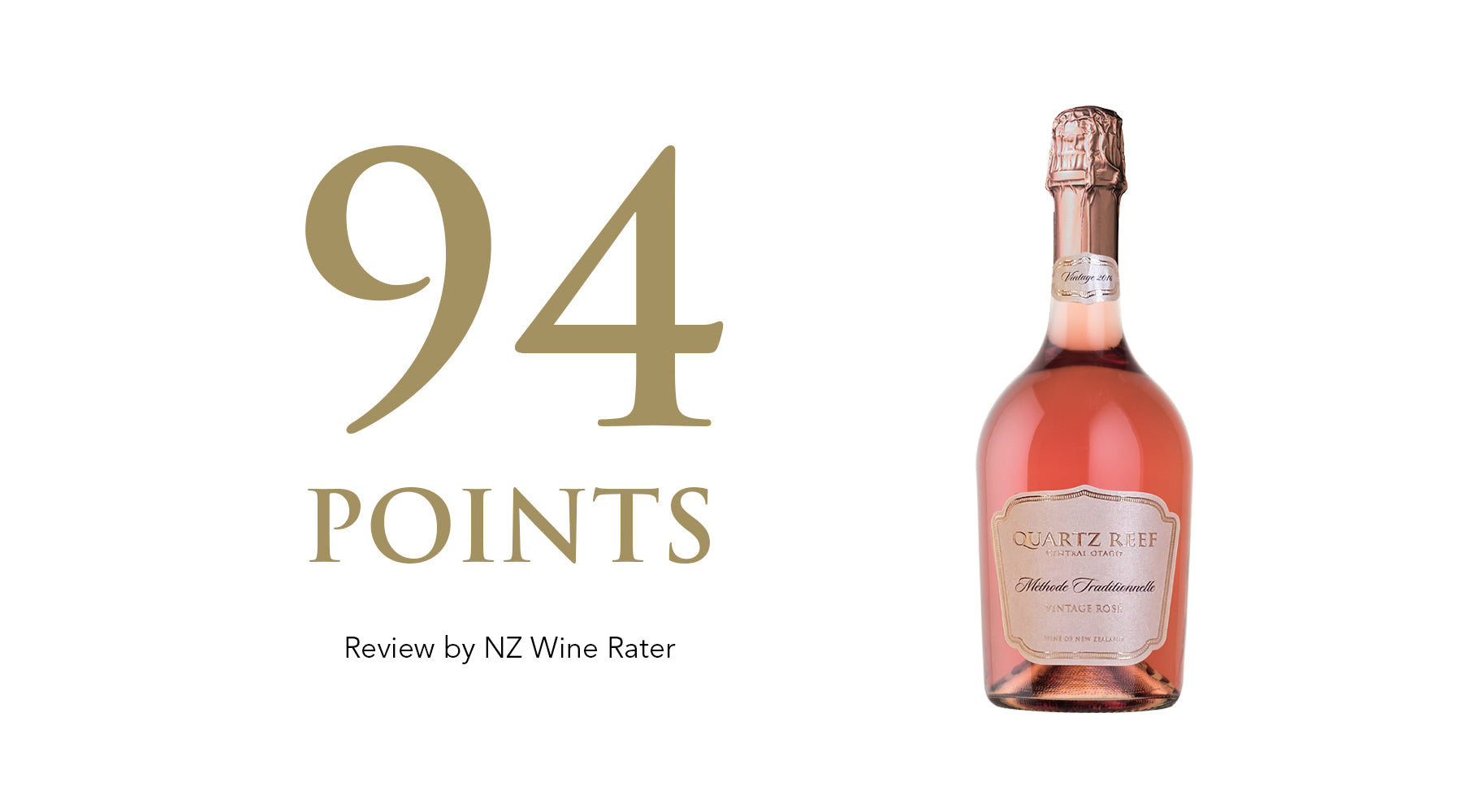 Methode Traditionnellé Vintage Rosé 2016 - Awarded 94 Points