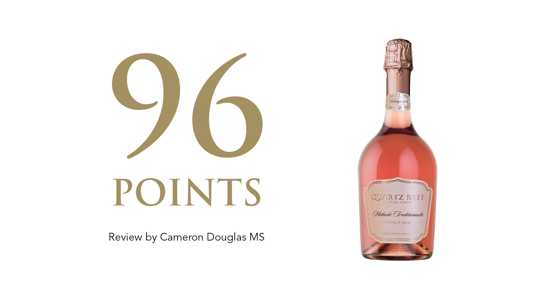 Methode Traditionnellé Vintage Rosé 2016 - Awarded 96 Points