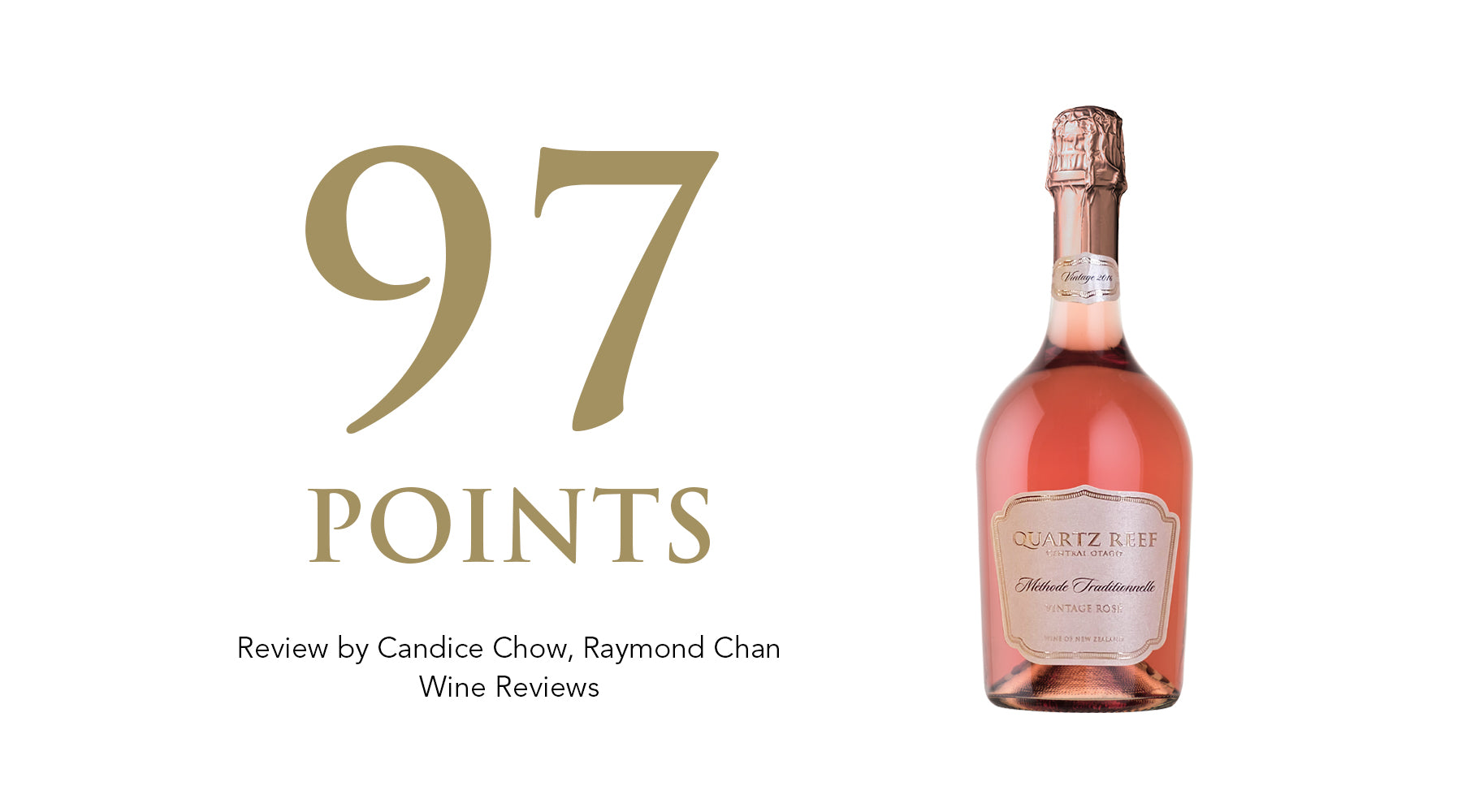 Methode Traditionnellé Vintage Rosé 2016 - Awarded 97 Points
