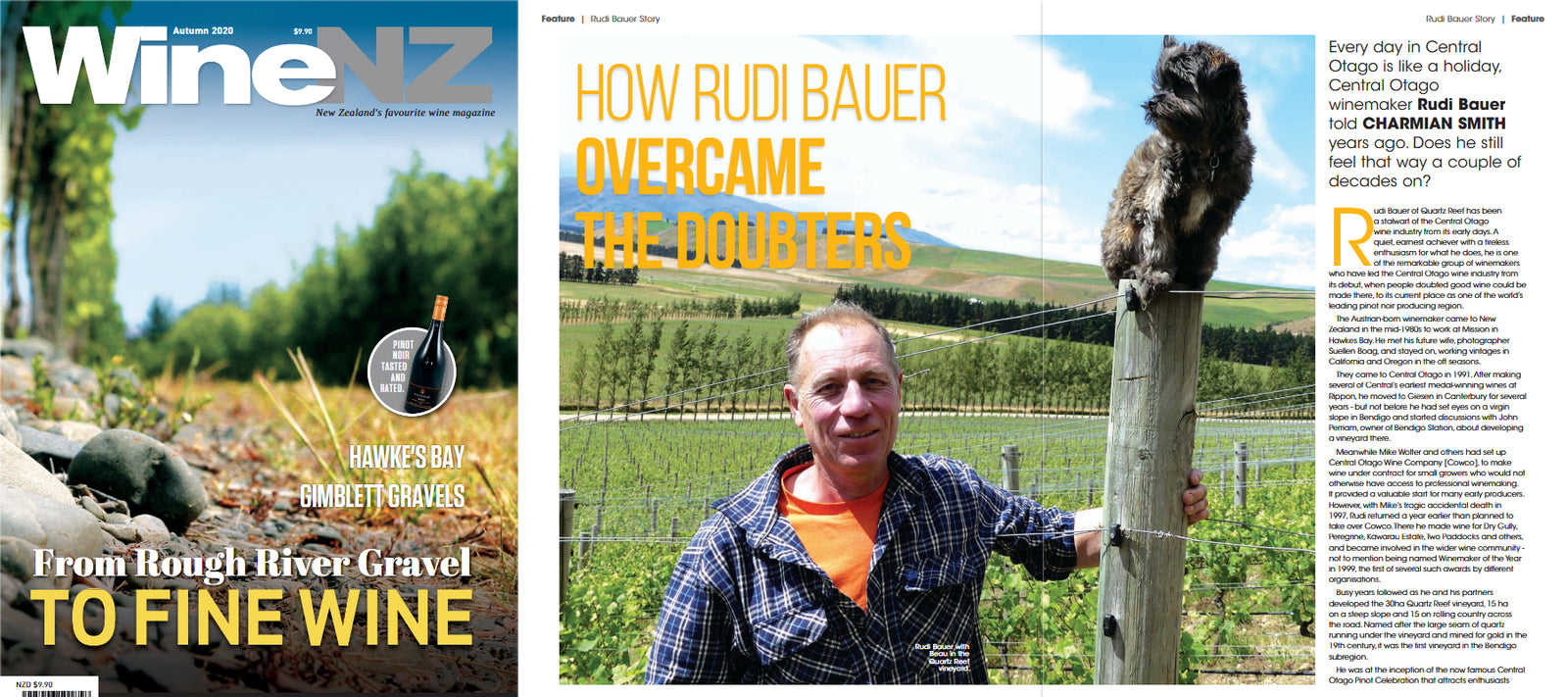 NZ Wine Feature - Autumn 2020