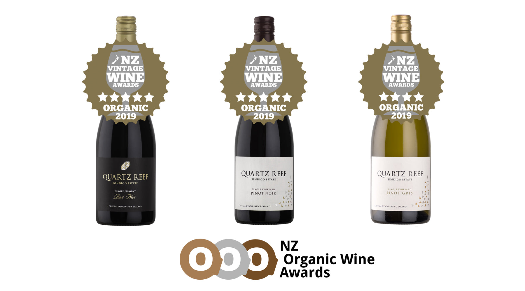 NZ Organic Wine Awards - Vintage Wine Awards (2014) Results