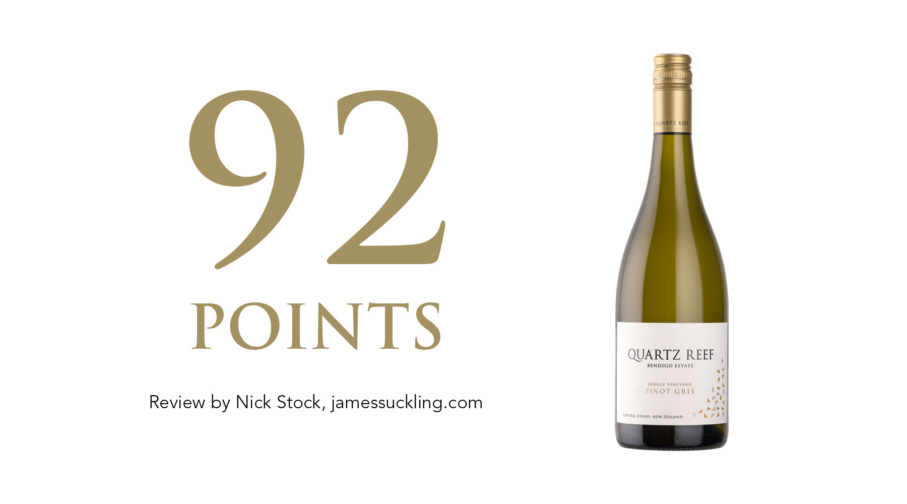 Pinot Gris 2018 - Awarded 92 Points
