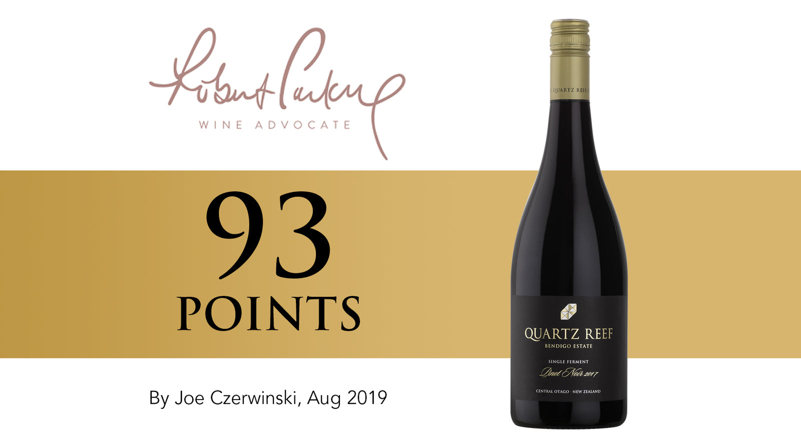 Single Ferment Pinot Noir 2017 - Awarded 93 Points