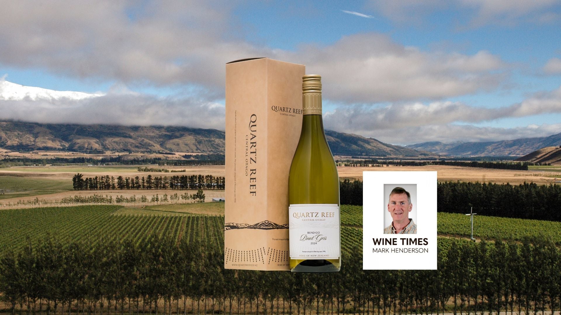 2024 Pinot Gris | Organic White Wine | Quartz Reef - Quartz Reef Wines