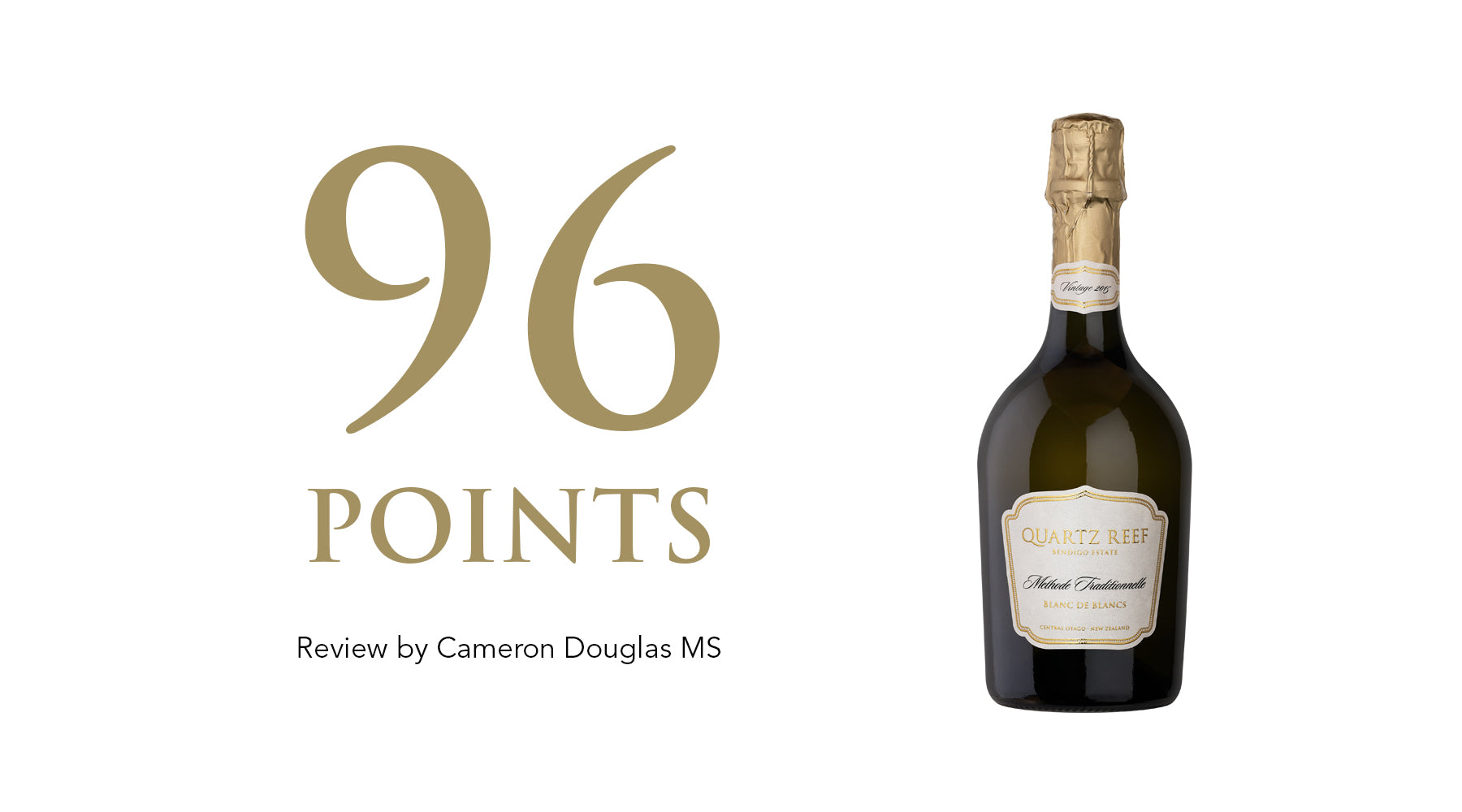 Vintage 2015 Blanc De Blancs - Awarded 96 Points