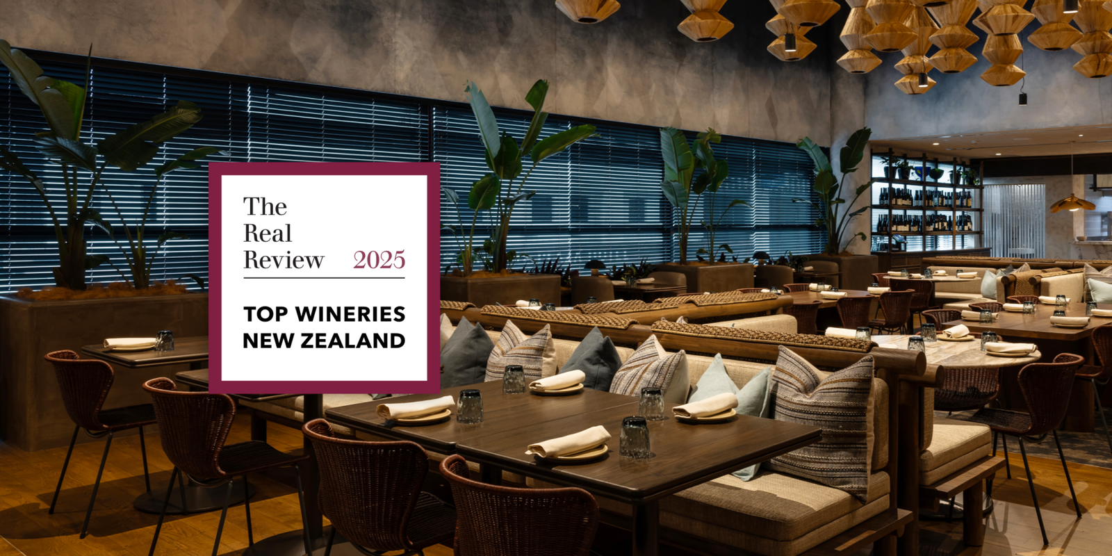 The Top Wineries of New Zealand 2025 Dinner by The Real Review, Auckland