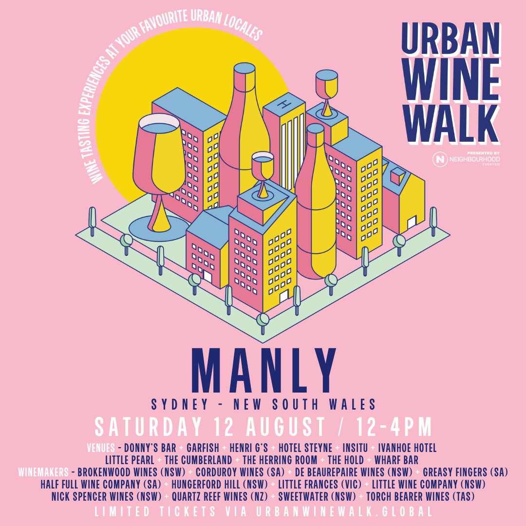 Urban Wine Walk MANLY, Australia