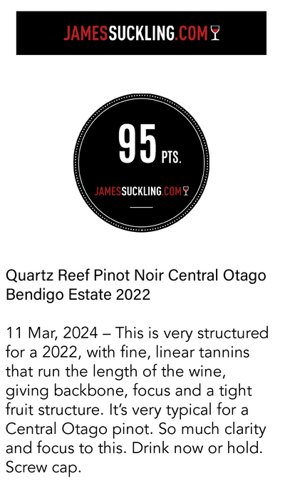 Black Friday Signature Six Quartz Reef Pinot Noir 2022