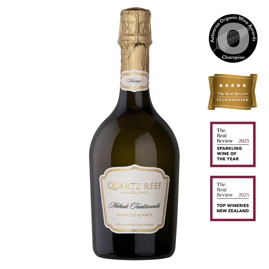TROPHY - NEW ZEALAND ORGANIC WINE AWARDS 2025 Methode Traditionnelle Vintage 2019 Blanc de Blancs