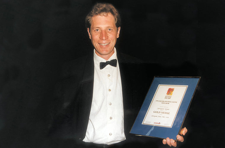 Rudi Bauer, Champion Winemaker of the Year in 1999